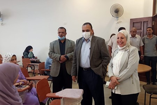 Tamer Samir inspects Faculty of Education