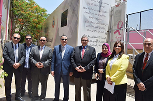 El Saeed inspects establishment of the First Integrated Center for Treating Breast Cancer at Benha University