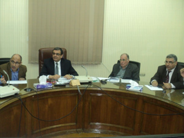 Prof. Dr. Hesham Abu El Enin puts Urgent Plan to Develop the Develop 