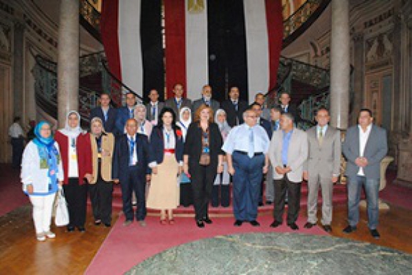 The measurement and assessment center wins the 1st place at the Egyptian universities scale