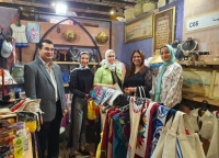 Randa Mustafa participates in &quot;Our Heritage&quot; Exhibition of Traditional Handicrafts