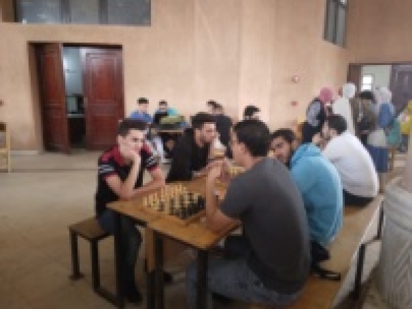 Launching chess tournament in Benha University&#039;s faculties