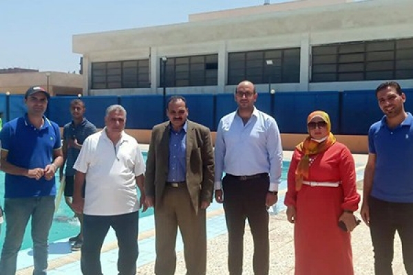 In his Inspection Tour: Dr. Tamer Samir inspects Leadership Development Center