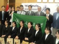 El Saeed receives StudentsOrchestra Delegation from Peking University